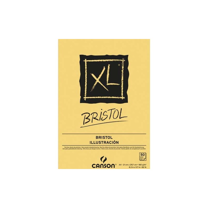 Papier Bristol 100 Feuilles - A4-180g