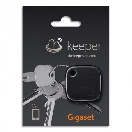 GIGASET Localisateur de clés Keeper Noir Solo S30852-H2755-R101