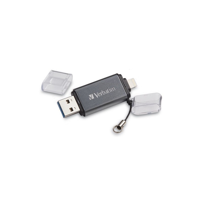 VERBATIM Clé USB 3.0 StoreNGo Ligtning Grise 16Go 49304