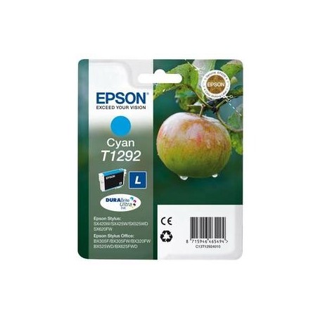 Epson T1292 Pomme - cyan - cartouche d'encre originale