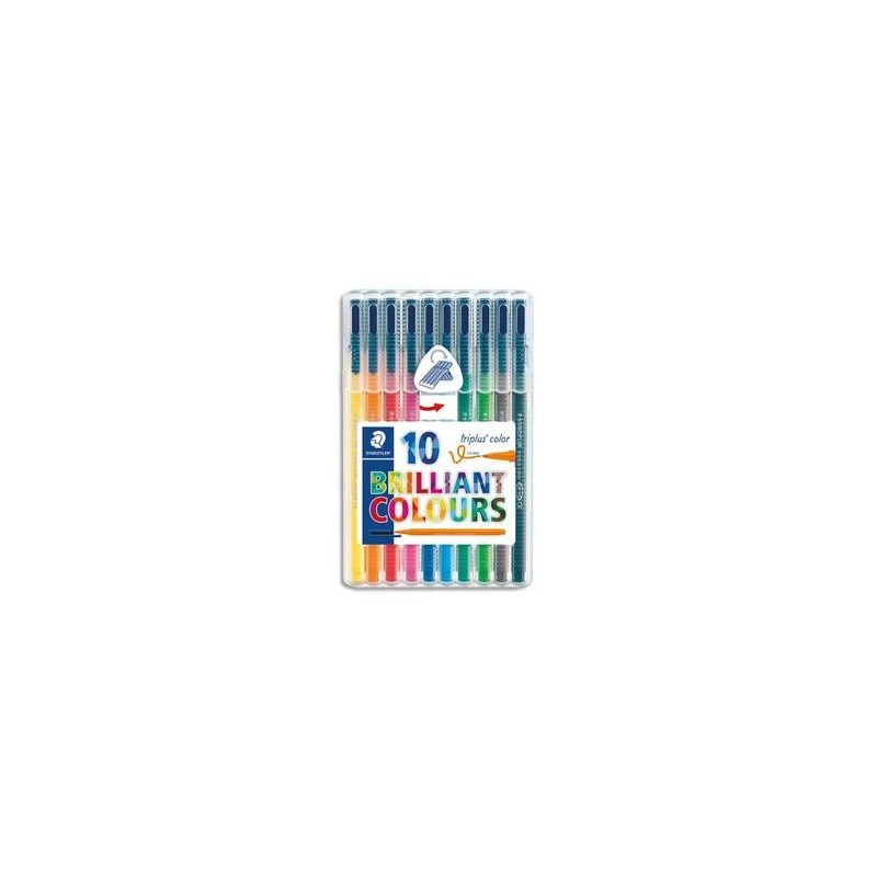 triplus® color 323 - Set feutres coloriage pointe moyenne 1 mm assortis