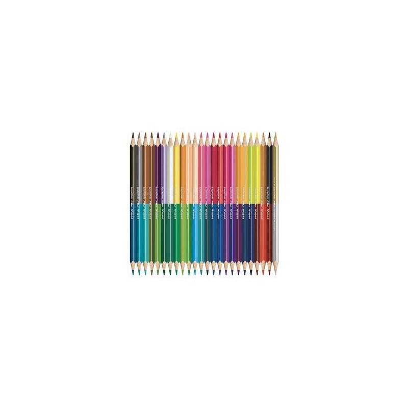 Pack de Crayons et de Feutres - Assortiment de couleurs MAPED Color'Peps