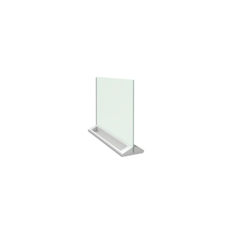 NOBO Bloc-notes en verre effaçable Diamond Glass livré avec  marqueur-effaceur 1905174