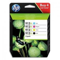 HP Pack 4 cartouches Jet...