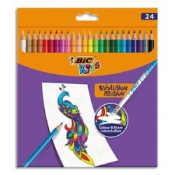 BIC Pochette de 24 Crayons...
