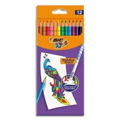 BIC Pochette de 12 Crayons...