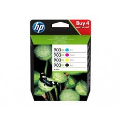 HP Pack 4 couleurs Jet...