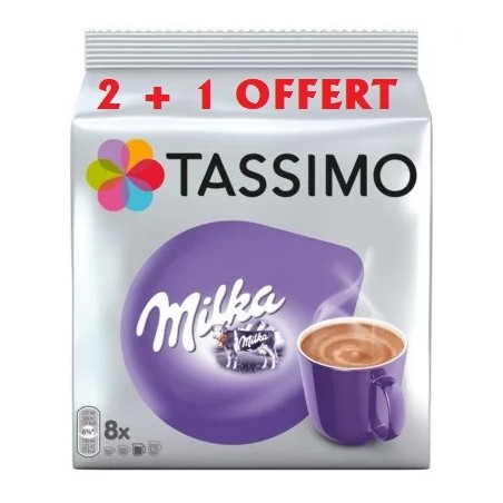 TASSIMO Dosettes de café Maxwell House Cappuccino au chocolat 8 dosettes  208g pas cher 
