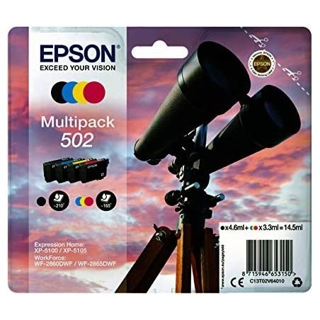 Epson 502 multipack (d'origine) Epson