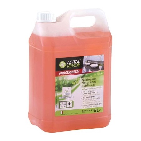 ACTAE VERDE PRO NETTOYANT DETARTRANT SANITAIRE PARFUMÉ ECOLABEL 5L