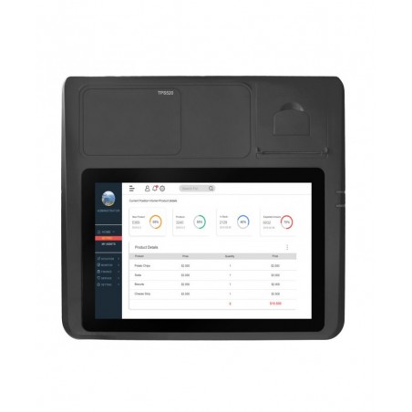 Techfive TECHFIVE CAISSE ENREGISTREUSE TACTILE ECR-100 10