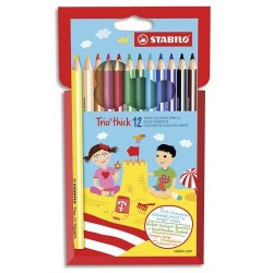 STABILO Pochette 12 crayons...