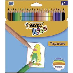 BIC Etui 24 crayons de...