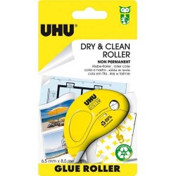 UHU DRY & CLEAN ROLLER...