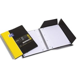 Cahier-Trieur spirale ORGANISERBOOK OXFORD International 160pages - ligné -  245x310mm