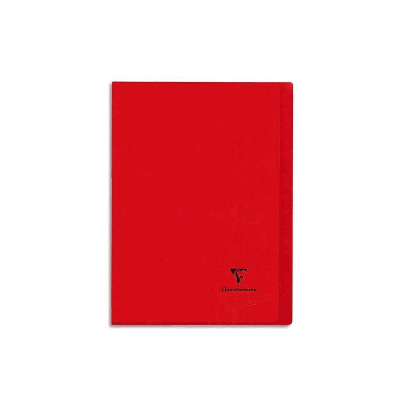 Clairefontaine, Cahier Koverbook, A4, 210 x 297 mm, Séyès, Rouge