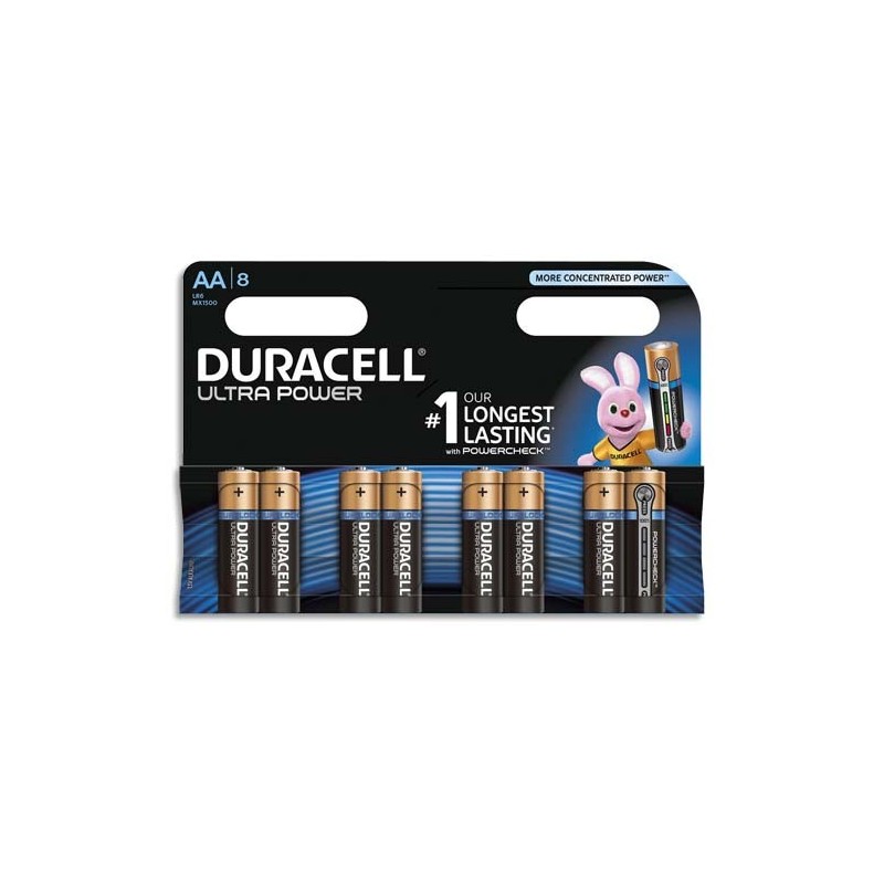 Piles ENERGIZER L91 - Format LR6 - AA Ultimate - Blister de 2 piles -  Lithium - 1.5V