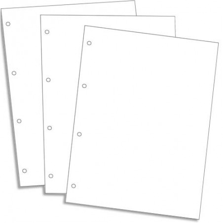 Clairefontaine - Ramette de papier perforé A4 blanc - JPG