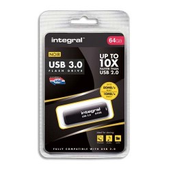 INTEGRAL Clé USB 3.0 Noire...