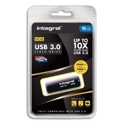 INTEGRAL Clé USB 3.0 Noir...