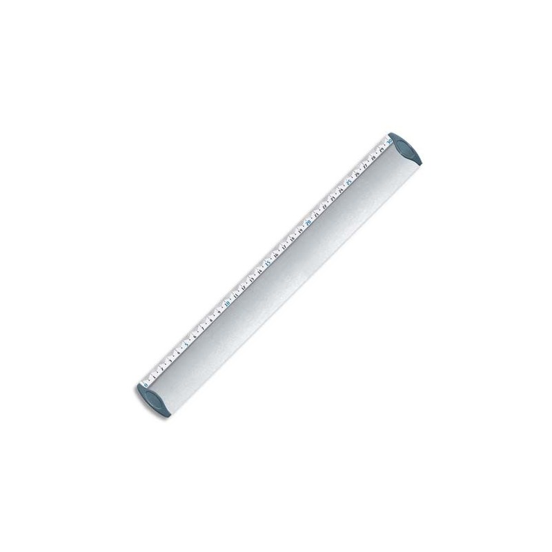 MAPED Règle plate 30 cm en aluminium - Nouveau Desing 