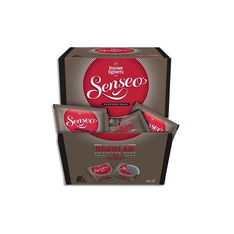 SENSEO Boîte distributrice de 50 dosettes de café moulu Regular