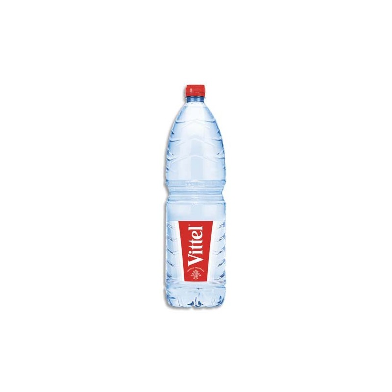 Eau VITTEL bouteille plastique PET 1,5 L SOURIRE DES SAVEURS, Cave
