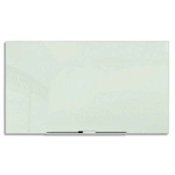 Tableau blanc triptyque magnétique - laqué - 100 x 300 cm ouvert pas cher