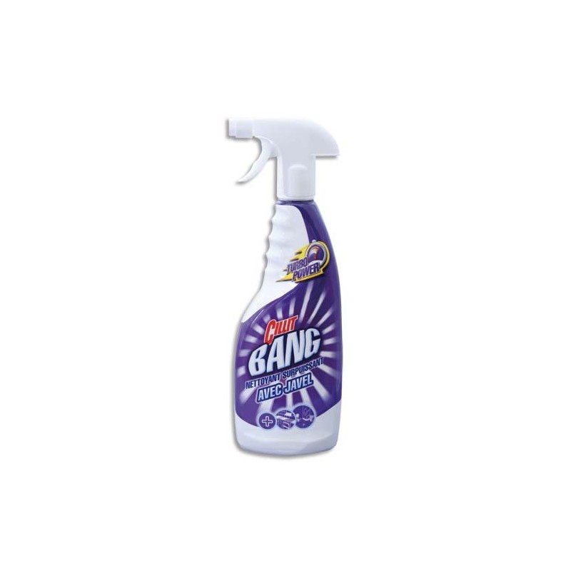 CILIT BANG Spray de 750 ml nettoyant superpuissant avec javel