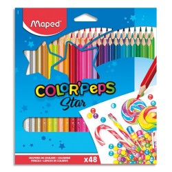 MAPED Pochette 48 crayons...
