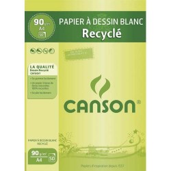 CANSON Bloc papier Dessin...